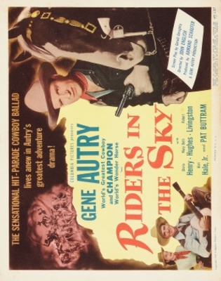 Riders in the Sky movie poster (1949) pillow
