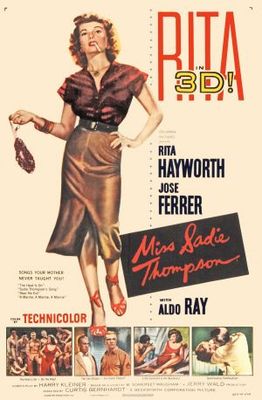 Miss Sadie Thompson movie poster (1953) Mouse Pad MOV_5c0cc01a