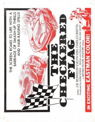 The Checkered Flag movie poster (1963) Stickers MOV_5c0ef1eb