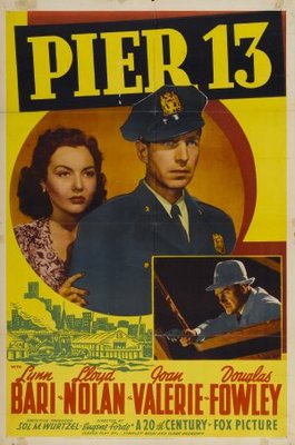 Pier 13 movie poster (1940) metal framed poster