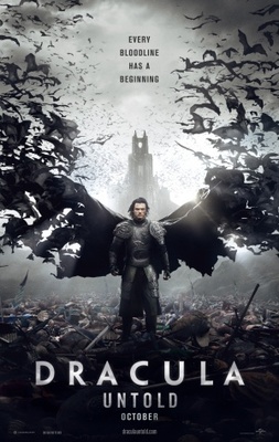Dracula Untold movie poster (2014) pillow