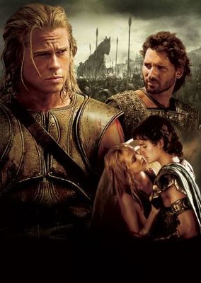 Troy movie poster (2004) canvas poster