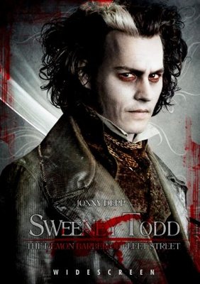 Sweeney Todd: The Demon Barber of Fleet Street movie poster (2007) Stickers MOV_5c82c0b7