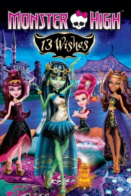 Monster High: 13 Wishes movie poster (2013) Stickers MOV_5c8441db