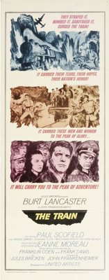 The Train movie poster (1964) canvas poster