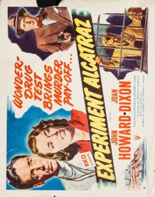 Experiment Alcatraz movie poster (1950) poster with hanger