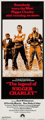 The Legend of Nigger Charley movie poster (1972) metal framed poster