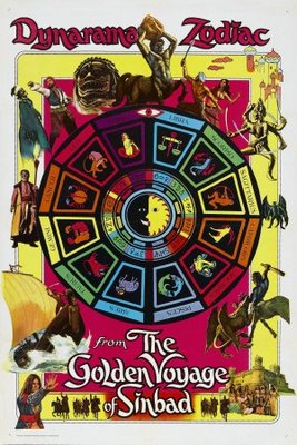 The Golden Voyage of Sinbad movie poster (1974) wooden framed poster