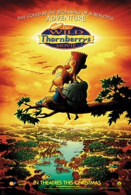The Wild Thornberrys Movie movie poster (2002) metal framed poster