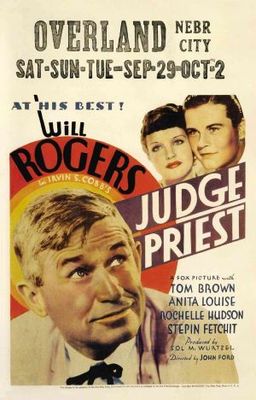 Judge Priest movie poster (1934) wood print