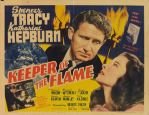 Keeper of the Flame movie poster (1942) tote bag