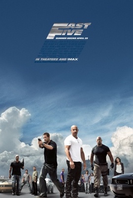 Fast Five movie poster (2011) pillow