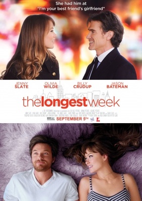 The Longest Week movie poster (2012) wooden framed poster