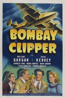 Bombay Clipper movie poster (1942) metal framed poster