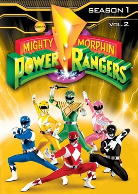 Mighty Morphin' Power Rangers movie poster (1993) Mouse Pad MOV_5d21d929