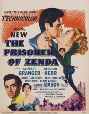 The Prisoner of Zenda movie poster (1952) t-shirt