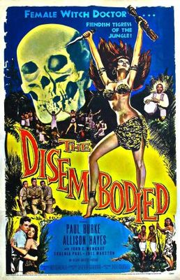 The Disembodied movie poster (1957) wood print