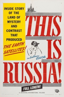 This Is Russia! movie poster (1958) sweatshirt