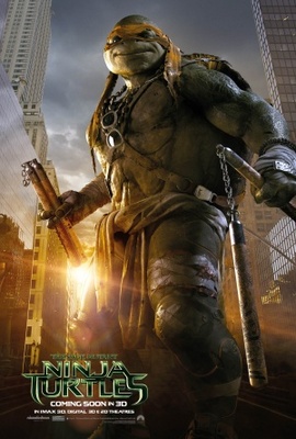 Teenage Mutant Ninja Turtles movie poster (2014) Stickers MOV_5d506cd5