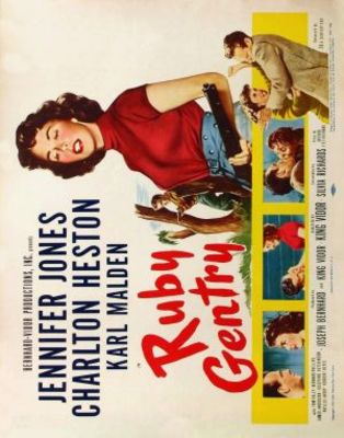 Ruby Gentry movie poster (1952) metal framed poster