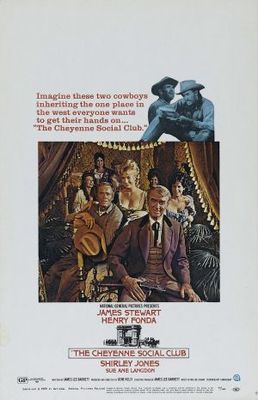 The Cheyenne Social Club movie poster (1970) metal framed poster