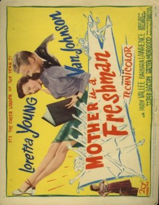 Mother Is a Freshman movie poster (1949) mouse pad