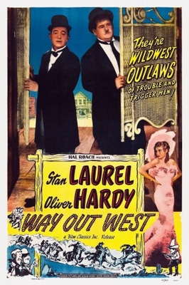 Way Out West movie poster (1937) Poster MOV_5d6ddd6f
