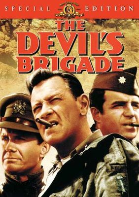 The Devil's Brigade movie poster (1968) poster with hanger