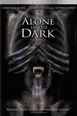 Alone in the Dark movie poster (2005) wood print