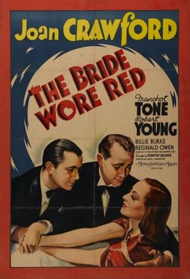 The Bride Wore Red movie poster (1937) Stickers MOV_5d8671d4