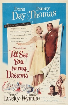 I'll See You in My Dreams movie poster (1951) metal framed poster