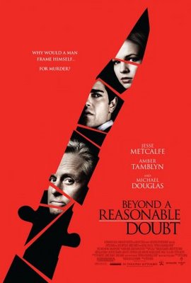 Beyond a Reasonable Doubt movie poster (2009) wooden framed poster