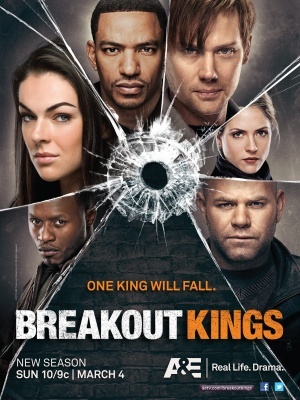 Breakout Kings movie poster (2011) wooden framed poster