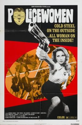 Policewomen movie poster (1974) Stickers MOV_5db1e767