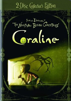 Coraline movie poster (2009) poster with hanger