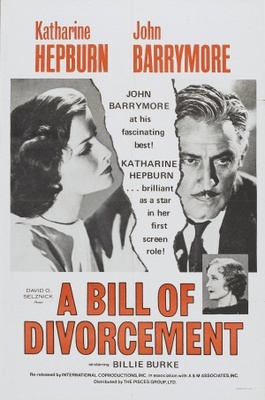 A Bill of Divorcement movie poster (1932) pillow