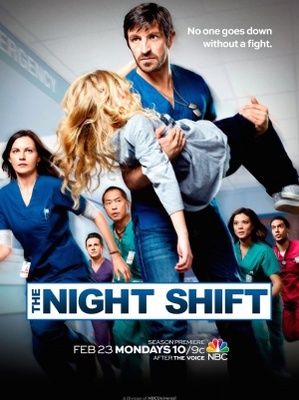 The Night Shift movie poster (2014) wooden framed poster