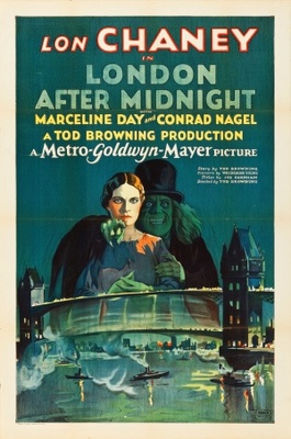 London After Midnight movie poster (1927) wood print
