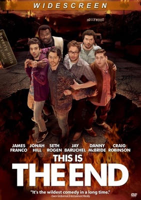 This Is the End movie poster (2013) Mouse Pad MOV_5e1128b4