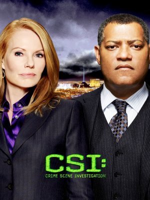 CSI: Crime Scene Investigation movie poster (2000) metal framed poster