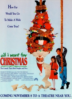 All I Want for Christmas movie poster (1991) pillow