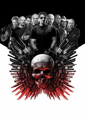 The Expendables movie poster (2010) wood print