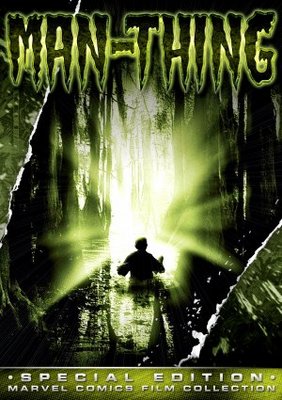 Man Thing movie poster (2005) Stickers MOV_5e5a4acd