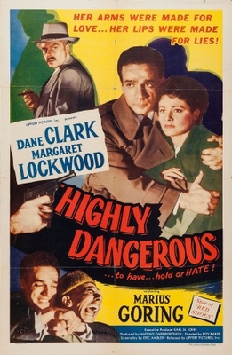Highly Dangerous movie poster (1950) Poster MOV_5e65d774