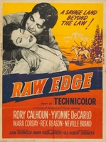 Raw Edge movie poster (1956) Longsleeve T-shirt #731797
