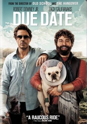 Due Date movie poster (2010) mouse pad