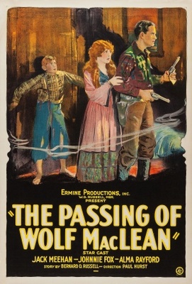 The Passing of Wolf MacLean movie poster (1924) Stickers MOV_5e8356d1