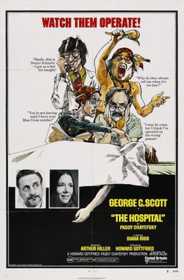The Hospital movie poster (1971) t-shirt