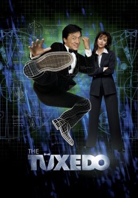 The Tuxedo movie poster (2002) wooden framed poster