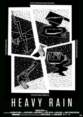 Heavy Rain movie poster (2014) Stickers MOV_5eb42217